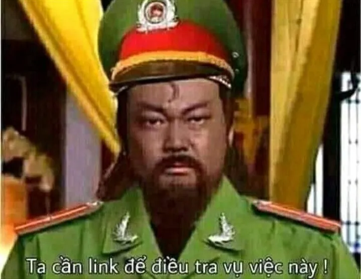 Meme công an chế Bao Công