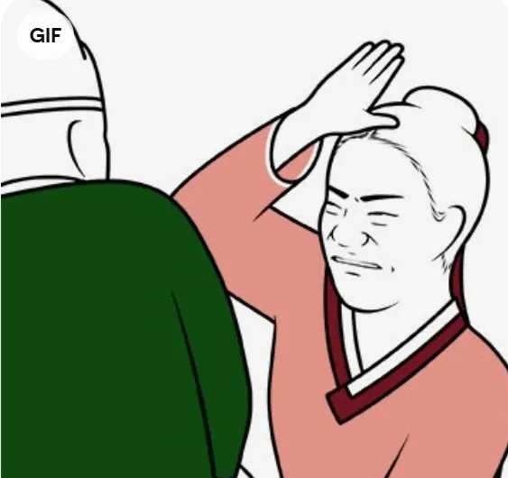 Meme chibi đánh vai bất ngờ, hiệu ứng cười lan tỏa.