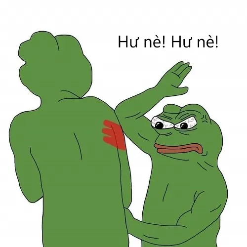 Ếch xanh đánh vai: hư nè hư nè