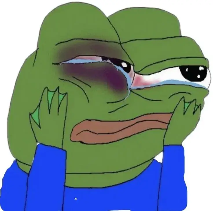 Ếch xanh bị đấm bầm mắt tới mức phát khóc