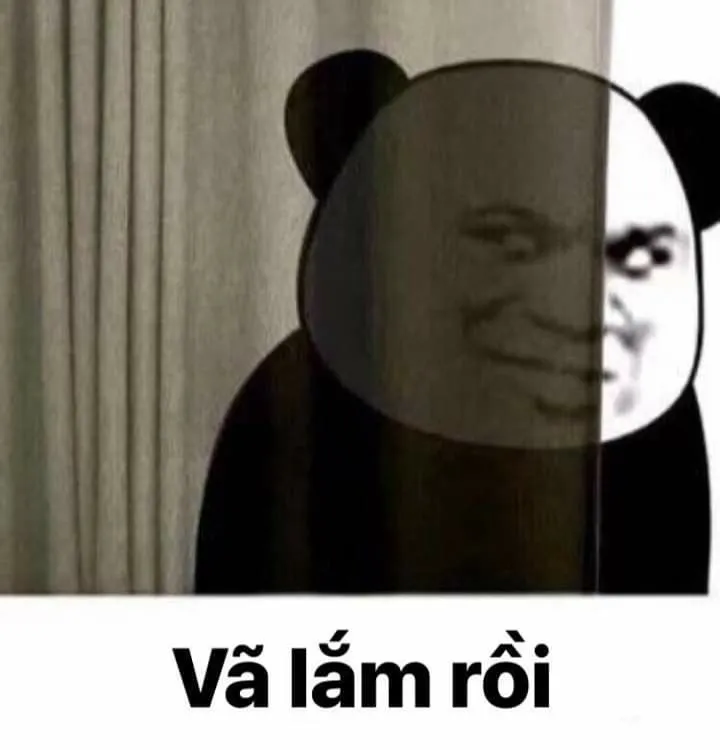 Mặt gấu trúc tỏ vẻ thèm muốn: Vã lắm rồi