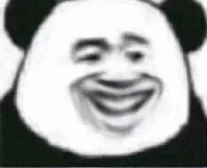 Gấu trúc cười khanh khách với biểu cảm lầy lội bựa max