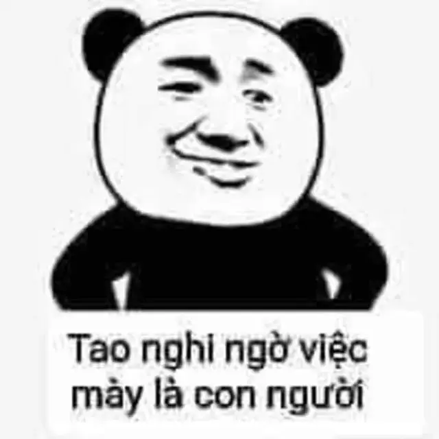 Meme gấu trúc Trung Quốc cười kháy đểu