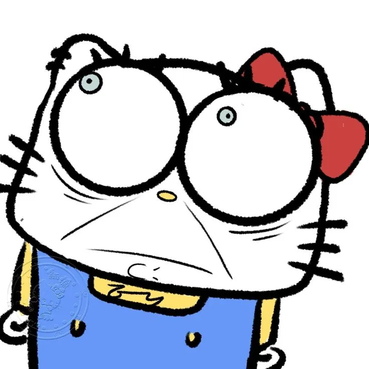 Kitty đáng yêu nhưng ánh nhìn lại quá châm chọc.