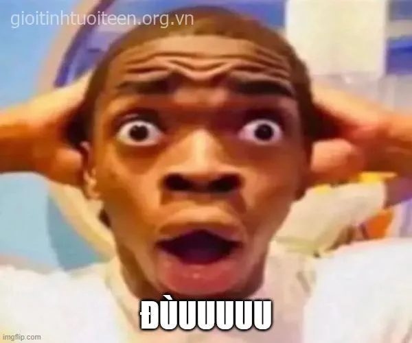 Meme bàng hoàng lan truyền mạnh trên mạng xã hội