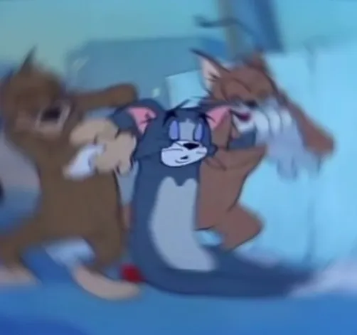 Meme Tom buồn ngủ mệt mỏi cực dễ thương