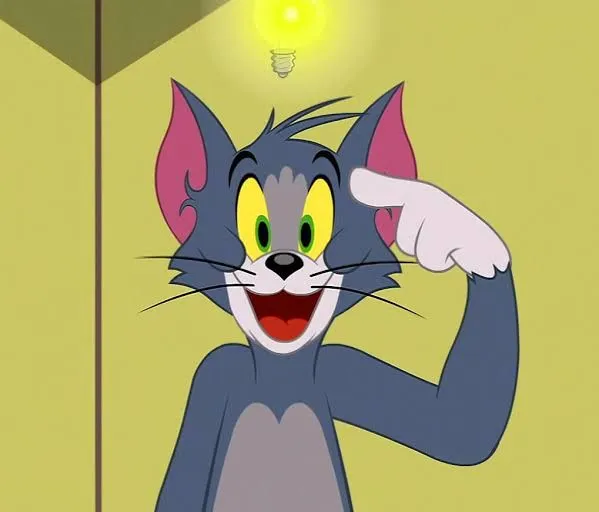 Meme Tom cười đắc ý đầy tự tin