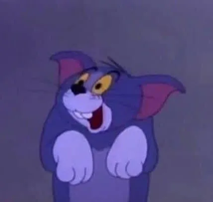 Mèo Tom cười tinh nghịch siêu đáng yêu