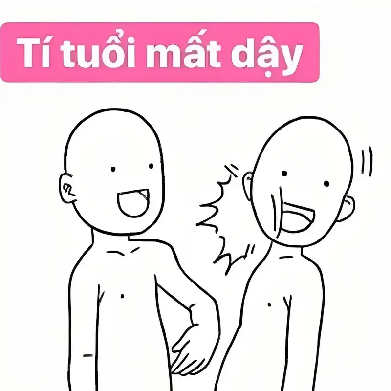 Cảnh tát vào mặt quá nhanh, nhìn đầy hài hước.