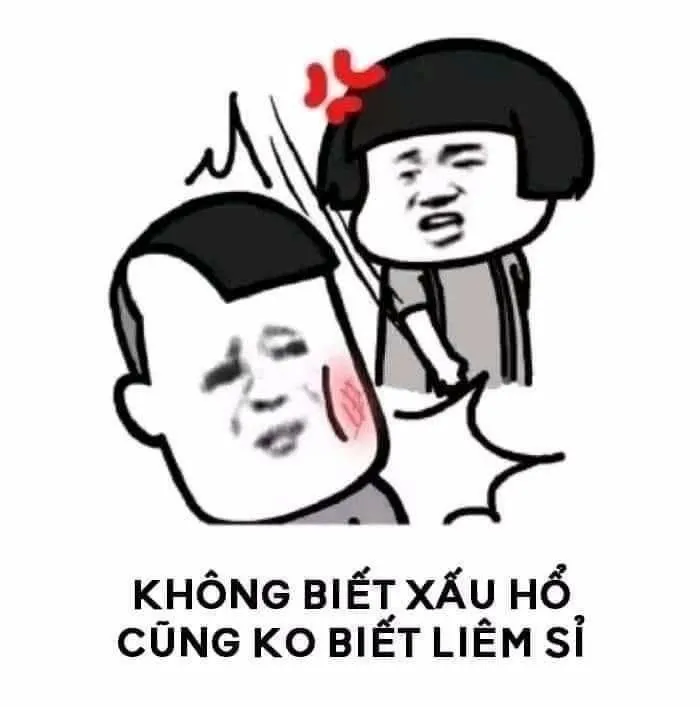 Meme vả vào mặt bất ngờ khiến cười ngất.
