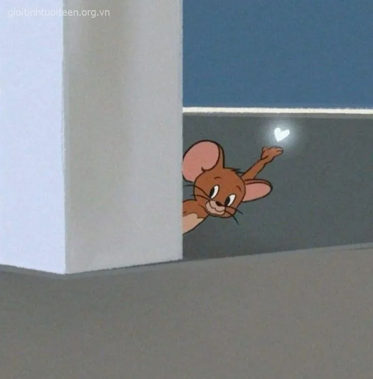 Meme Jerry khoái chí nằm lăn ra sàn cười.