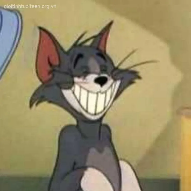 Ảnh Tom giận dỗi quay mặt đi không thèm.